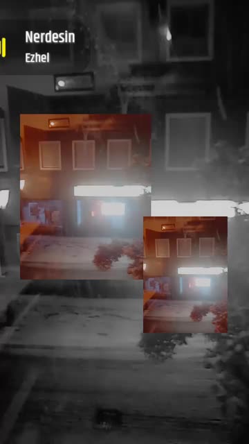 Preview for a Spotlight video that uses the Muted Collage Lens