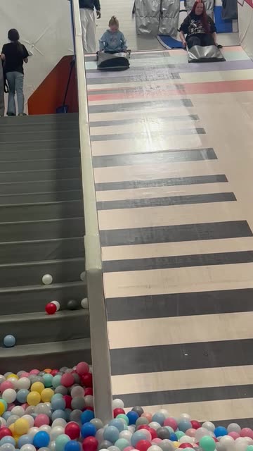 Child Sliding Down Ramp Videos
