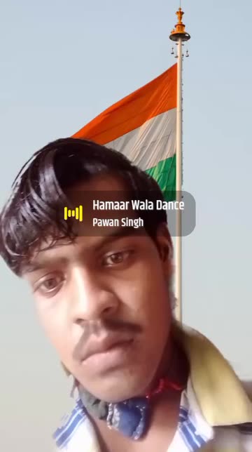 Preview for a Spotlight video that uses the India flag selfie Lens