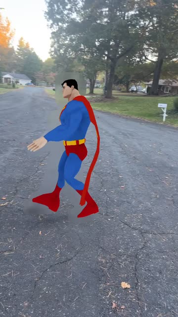 Preview for a Spotlight video that uses the Superman Lens