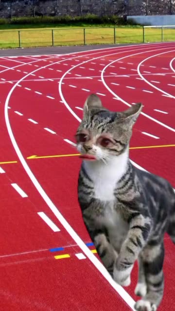 Preview for a Spotlight video that uses the Marathon Cat Lens