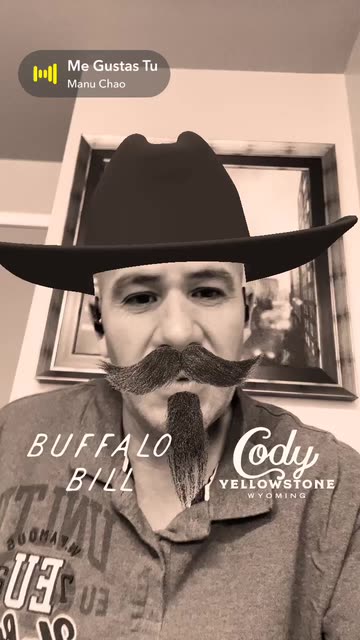 Preview for a Spotlight video that uses the Cody Buffalo Bill Lens