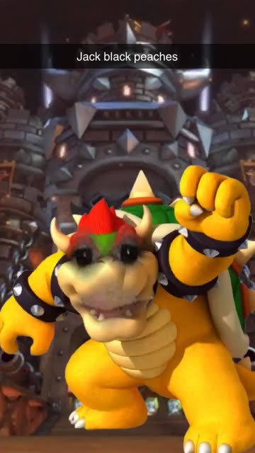 Preview for a Spotlight video that uses the Bowser Face Lens