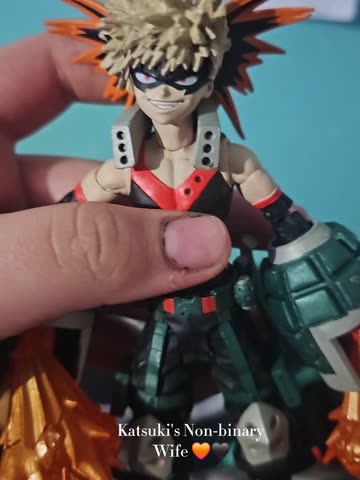 Katsuki's Non-binary Wife 🧡🖤