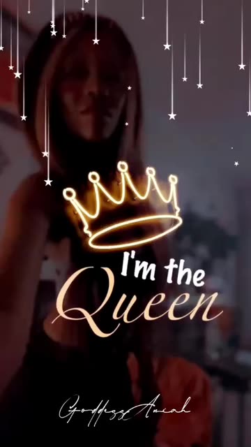 Preview for a Spotlight video that uses the Queen Name Streak Lens