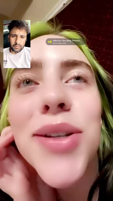 Preview for a Spotlight video that uses the Ft Billie Eilish Lens