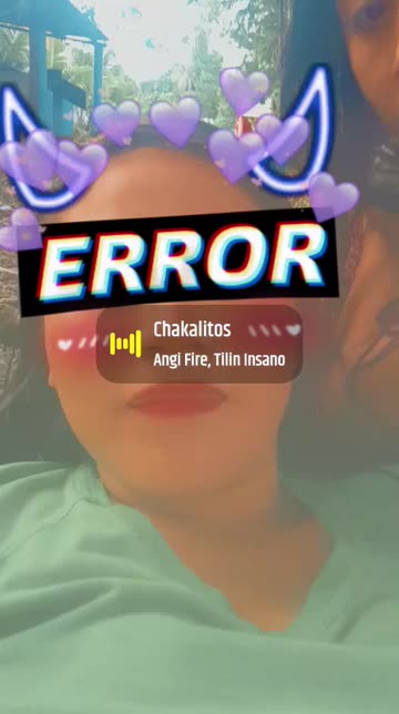 Preview for a Spotlight video that uses the E R R O R Lens