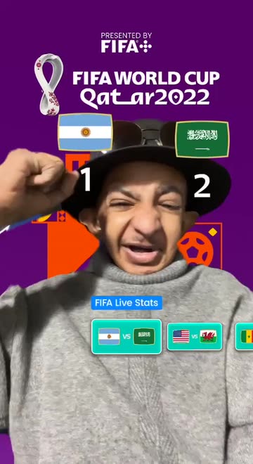 Preview for a Spotlight video that uses the FIFA World Cup Qatar 2022™ Lens