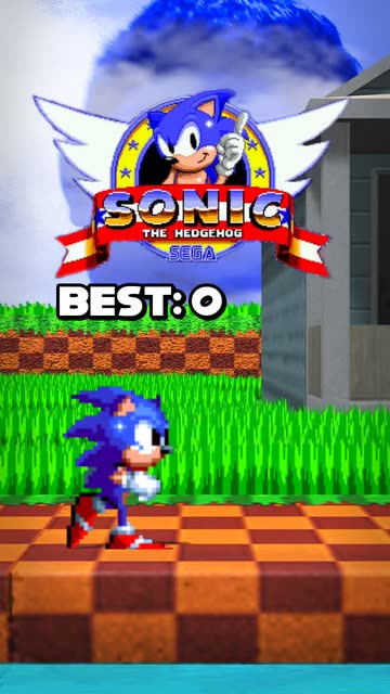 Preview for a Spotlight video that uses the Sonic Minigame Lens