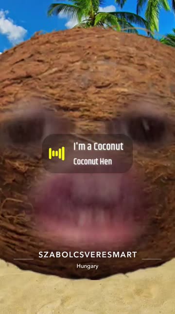 Preview for a Spotlight video that uses the Coconut Head Lens