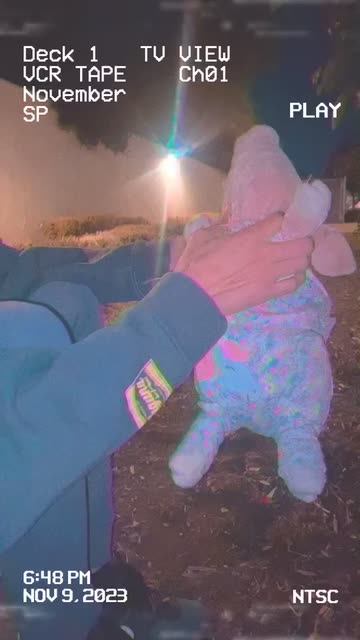 Preview for a Spotlight video that uses the VCR Tape Lens