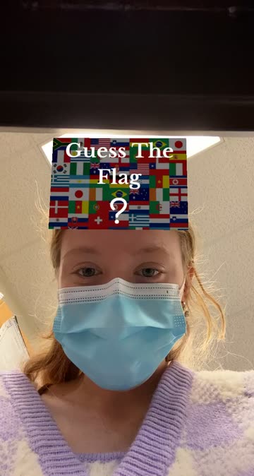 Preview for a Spotlight video that uses the Guess The Flag Lens