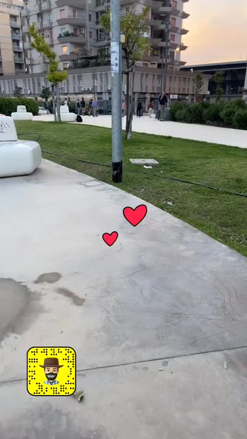 Preview for a Spotlight video that uses the Pink Particles Lens