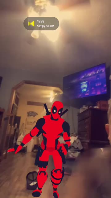 Preview for a Spotlight video that uses the Deadpool Lens