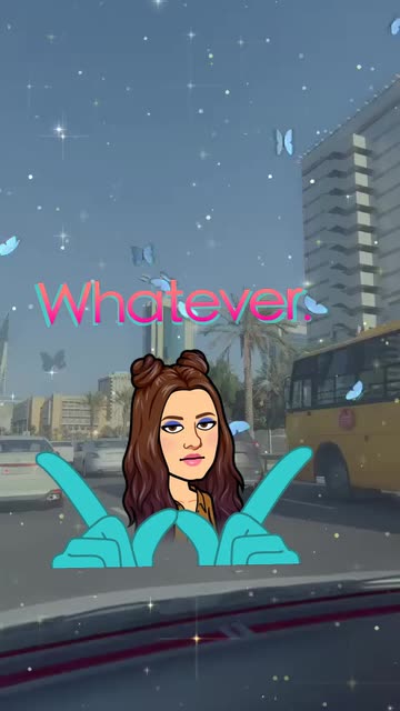 Preview for a Spotlight video that uses the Butterfly & Sparkle Lens