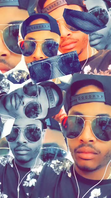 Preview for a Spotlight video that uses the Fashion Collage Lens