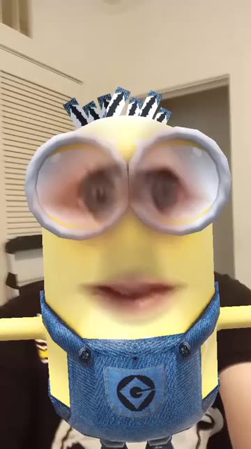 Preview for a Spotlight video that uses the Despicable Minion Lens