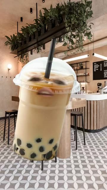 Preview for a Spotlight video that uses the Bubble Tea Lens