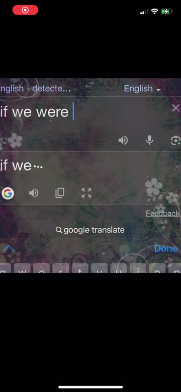 Google Translate in Action: 'If We Were Reborn' Translated