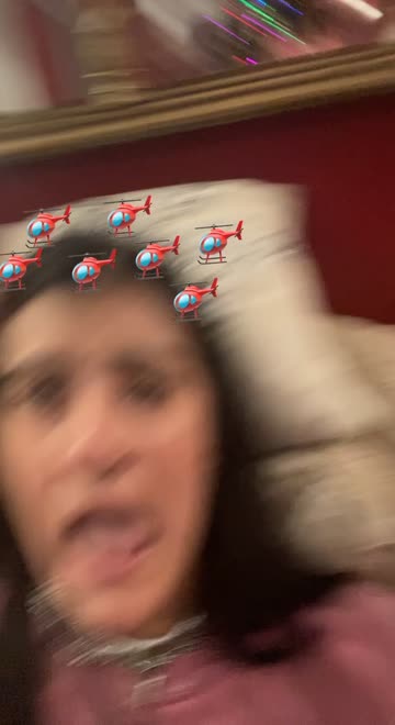 Preview for a Spotlight video that uses the Helicopter Crown Lens
