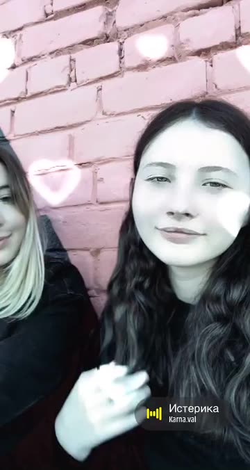Preview for a Spotlight video that uses the twilight hearts Lens