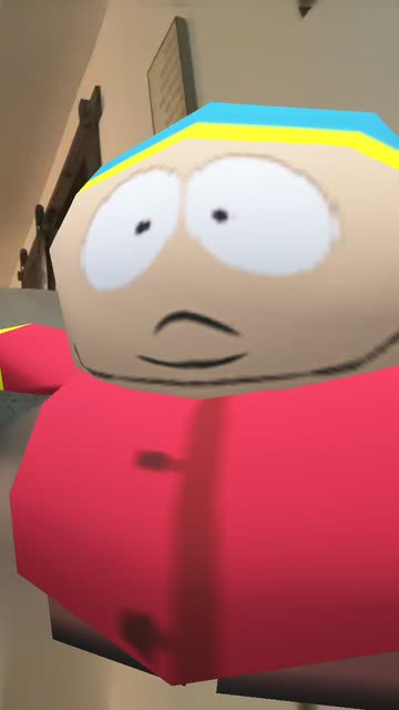 Preview for a Spotlight video that uses the Eric Cartman Lens
