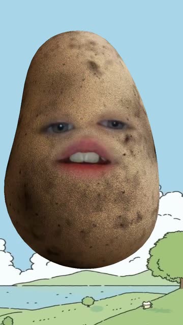 Preview for a Spotlight video that uses the potatoes look Lens