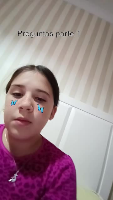 Preview for a Spotlight video that uses the blue butterflies Lens