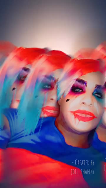 Preview for a Spotlight video that uses the Joker Harley Quinn Lens
