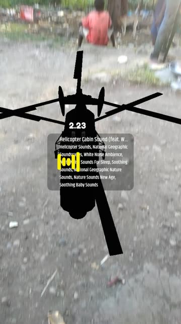 Preview for a Spotlight video that uses the Rc Heli Lens