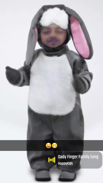 Preview for a Spotlight video that uses the Dancing Bunny Lens
