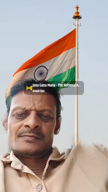 Preview for a Spotlight video that uses the India flag selfie Lens