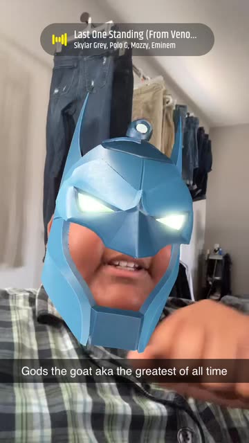 Preview for a Spotlight video that uses the DC Bat Cowl Lens