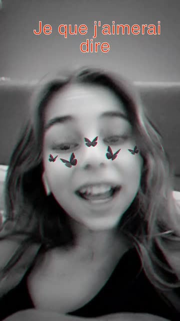 Preview for a Spotlight video that uses the Black Butterflies Lens