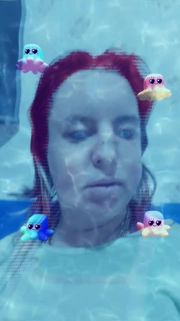 Preview for a Spotlight video that uses the Mermaid Underwater Lens