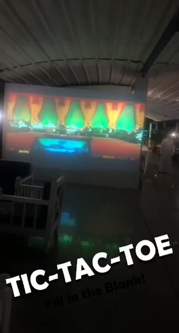 Preview for a Spotlight video that uses the TIC-TAC-TOE Lens