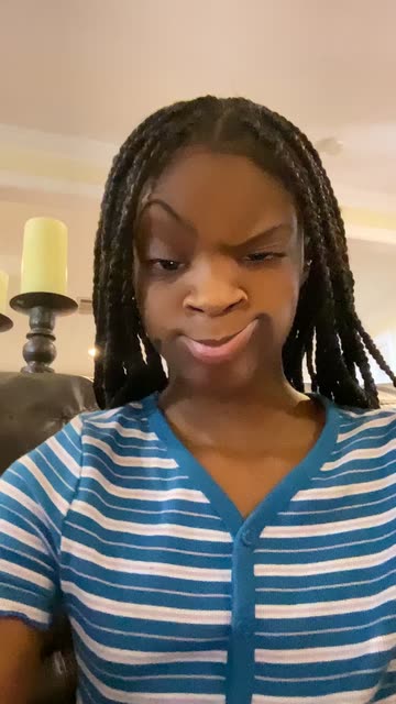 Preview for a Spotlight video that uses the Smirk Face Lens