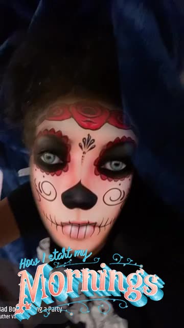 Preview for a Spotlight video that uses the MexicanSkull Lens