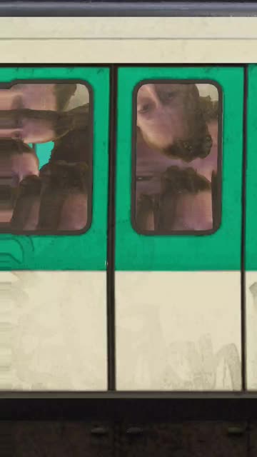 Preview for a Spotlight video that uses the Metro Rush Hour Lens