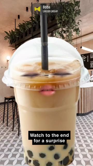 Preview for a Spotlight video that uses the Bubble Tea Lens