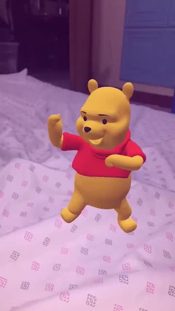 Preview for a Spotlight video that uses the Winnie Pooh Lens