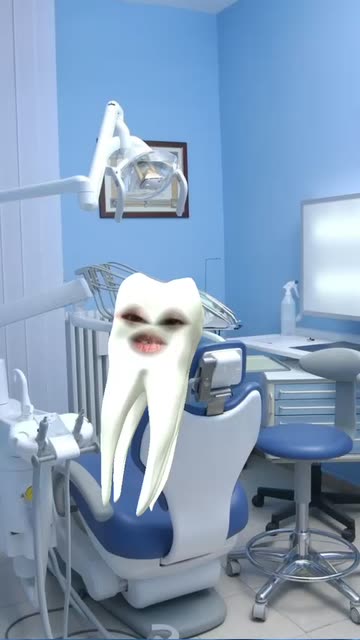 Preview for a Spotlight video that uses the tooth Lens