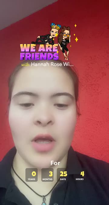 Preview for a Spotlight video that uses the Friendship Duration Lens