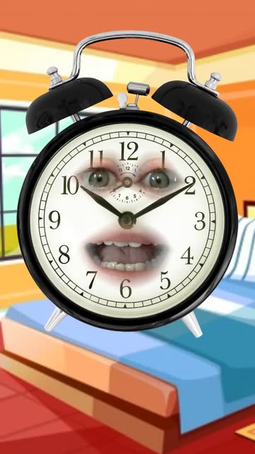 Preview for a Spotlight video that uses the Clock Face Lens