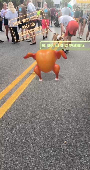 Preview for a Spotlight video that uses the Thanksgiving Turkey  Lens