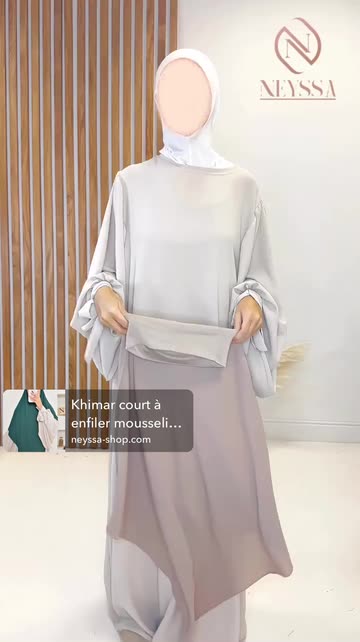 Robe de soirée musulmane - Boutique Neyssa Shop - Neyssa Boutique