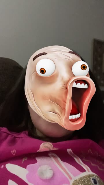 Preview for a Spotlight video that uses the Funny Voice Lens