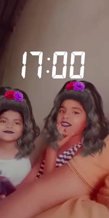 Preview for a Spotlight video that uses the Retro Hairstyle Lens