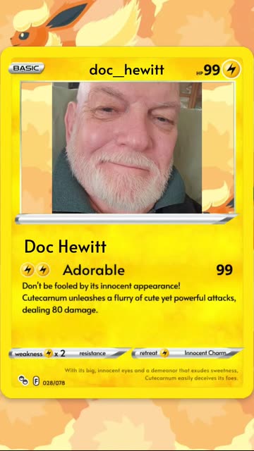 pokemon cards creator Doc Hewitt's Pokémon Card Design Revealed: Adorable Yet Pokemon cards by Kamome Shirahama