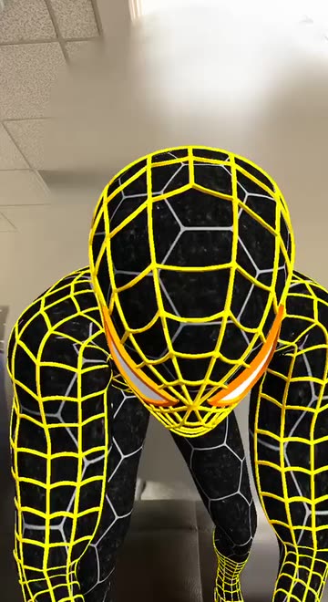 Preview for a Spotlight video that uses the Spiderman 3D Lens
